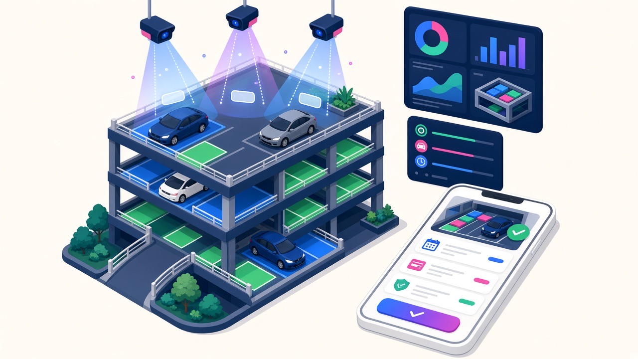 AI smart parking: cameras and software only work with durable product ownership.